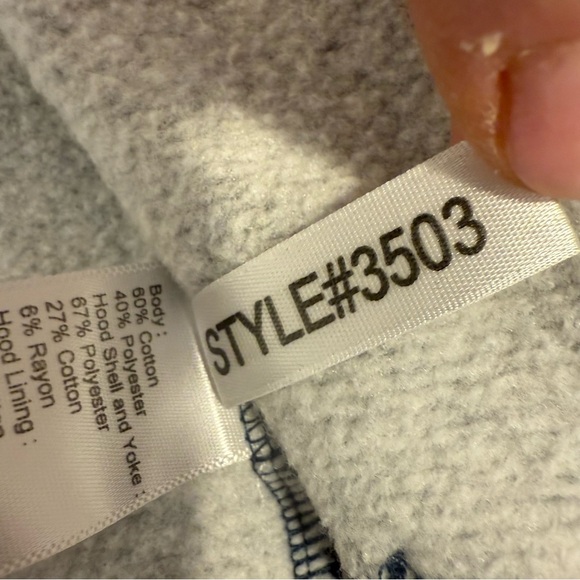 Howler Bros Kids Serape Stripe Zip Hoodie Navy Youth Size M - Picture 5 of 10